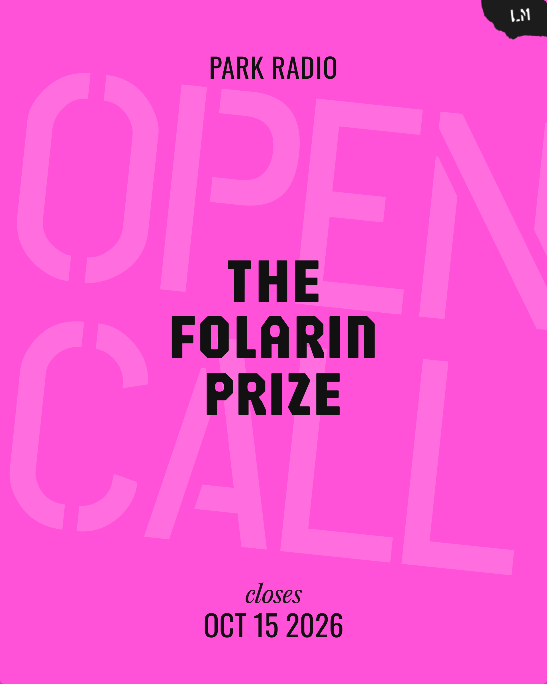 The Folarin Prize Cover