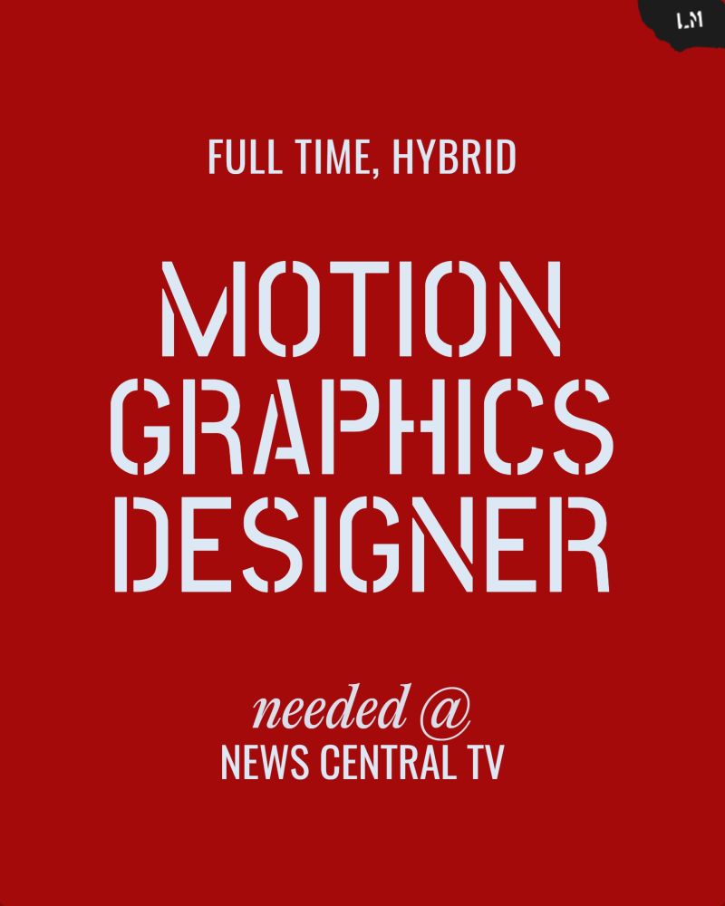 Motion Graphics Designer Cover