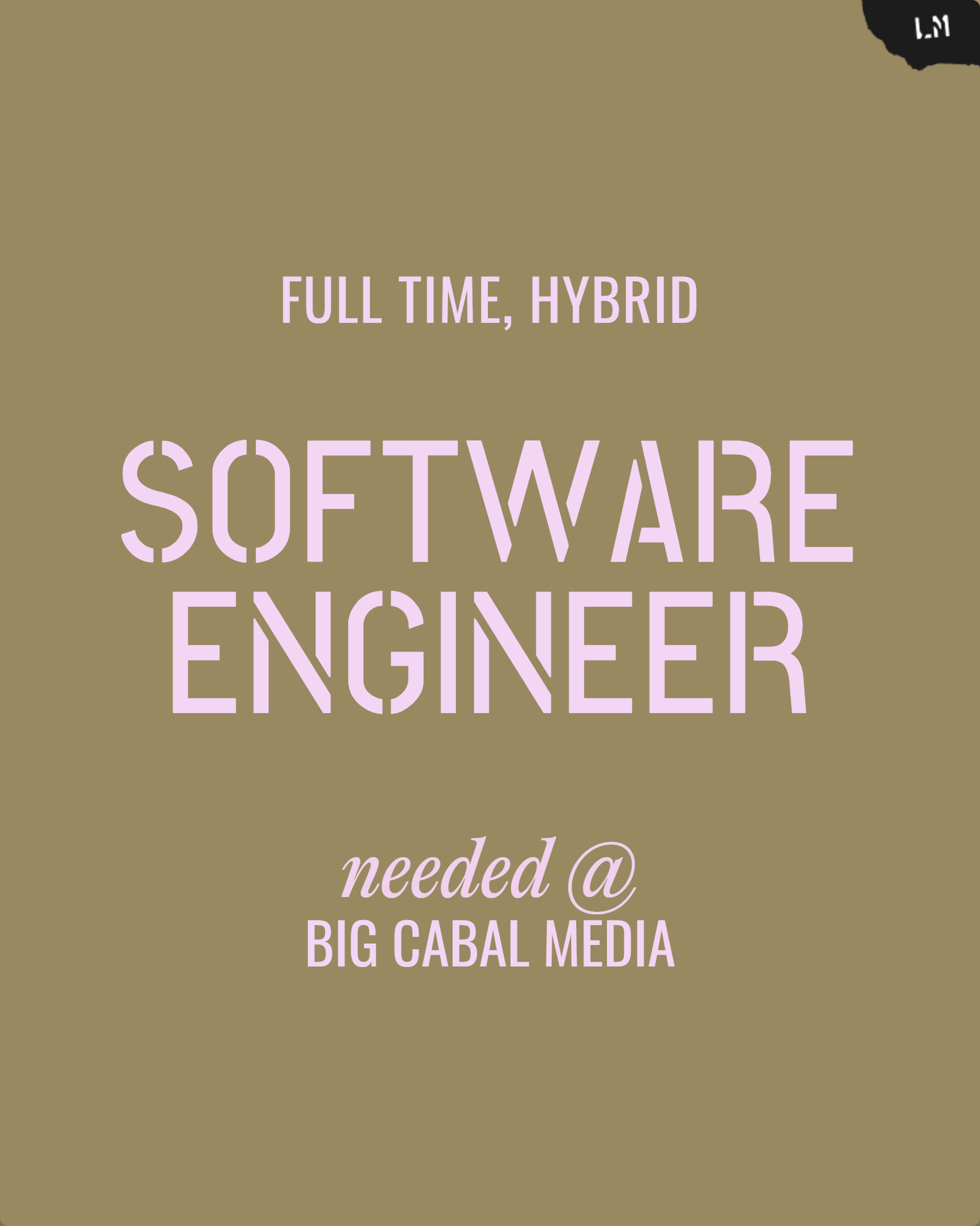 Software Engineer Cover
