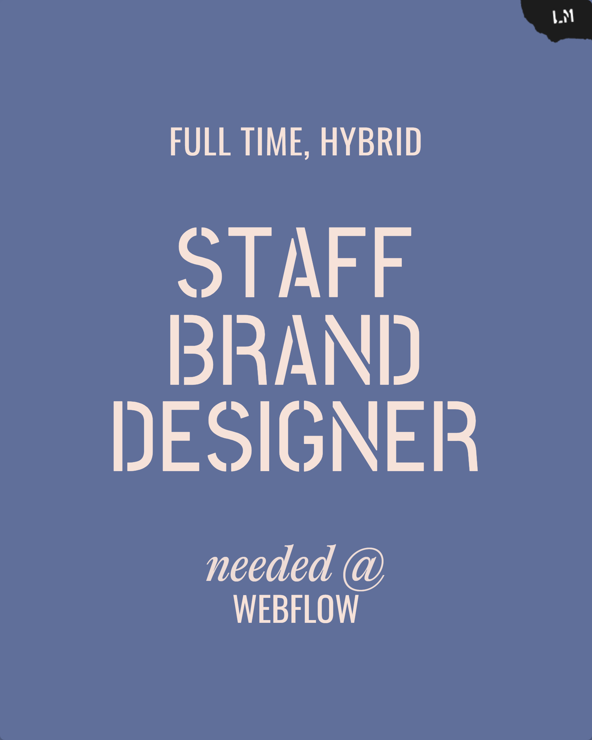 Staff Designer Cover