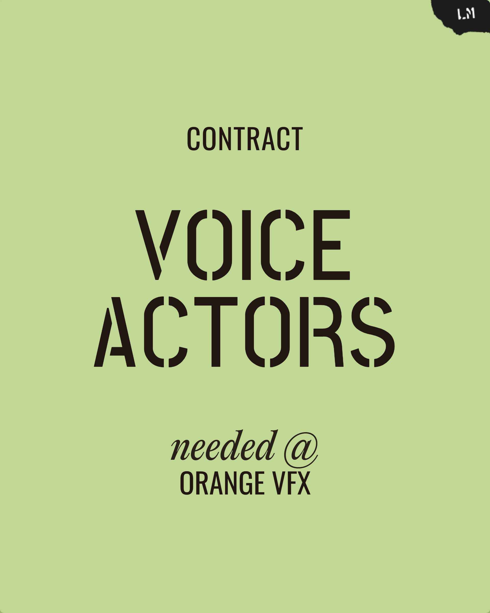 Voice Actors Cover